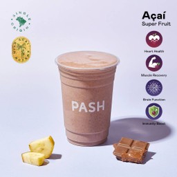 Power Potion Açaí Smoothie (L) ( ช็อกโกแลต เฮเซลนัท มอลต์ กล้วยหอม อาซาอิ สมูทตี้ )