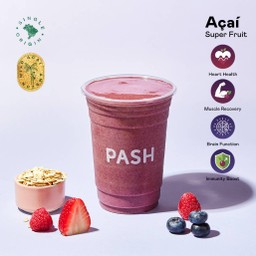 Beauty Boost Açaí Smoothie (L) ( บลูเบอร์รี ราสเบอร์รี สตรอว์เบอร์รี กล้วยหอม อาซาอิ สมูทตี้ )