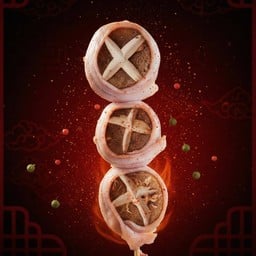 สามชั้นพันเห็ดหอม