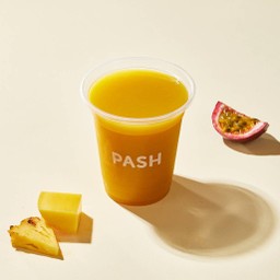 Smoothie Smooth, Cold Pressed Juice ( มะม่วงน้ำดอกไม้ สับปะรด เสาวรส - น้ำผลไม้ สกัดเย็น )