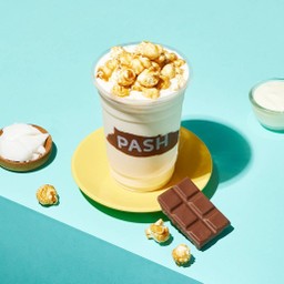 Salted Caramel Popcorn Smoothie (คาราเมล ป๊อปคอร์น สมูทตี้)