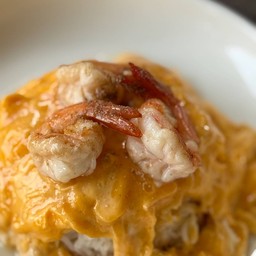 ข้าวไข่ข้นกุ้ง