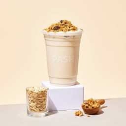 Spoil yourself Plant-based Smoothie ( มะพร้าว กล้วยหอม คาราเมล ป๊อปคอร์น แพลนต์เบส สมูทตี้ )