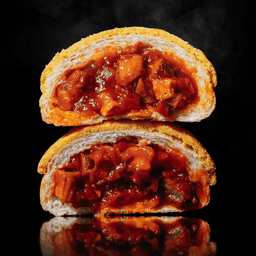 Hong Kong BBQ Pork Bolo Bun ซาลาเปาโปโลหมูแดงฮ่องกง