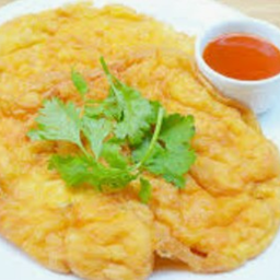 ไข่เจียวหมูสับ(กับข้าว)