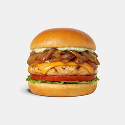 CHICKEN GREEN CURRY BURGER