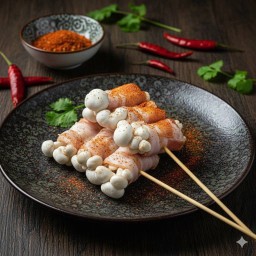 สามชั้นพันเห็ดชิเมจิ