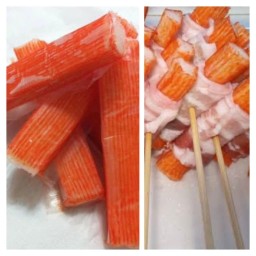 แฮมไก่ พันปูอัดเบนโตะ เต็มชิ้น