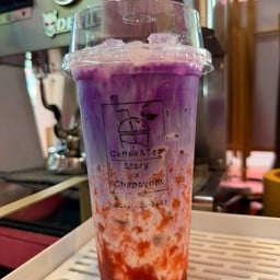 เผือกนมดสด สตรอเบอร์รี่