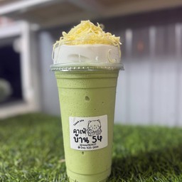 ชาเขียวปั่นครีมชีท + ชีทขูด