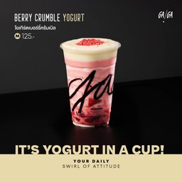 Berry Crumble Yogurt (M)