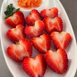 🍓สตรอเบอร์สด พร้อมทาน พันธุ์80 เชียงใหม่เจ้า จานละ