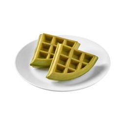 Waffle matcha half