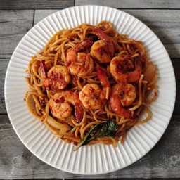 สปาเก็ตตี้ผัดพริกเผา