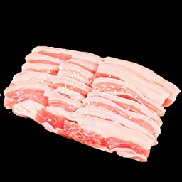 สามชั้นสไลด์ 100 g. 6-8 ชิ้น