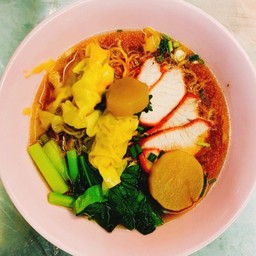 ซูจีบะหมี่เกี๊ยวหอมหมูกรอบ