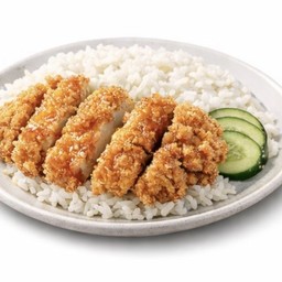 ข้าวไก่กรอบ