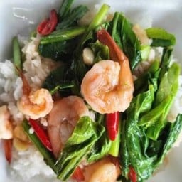 อาหารใต้บ้านไอริน&กุ้งเผา