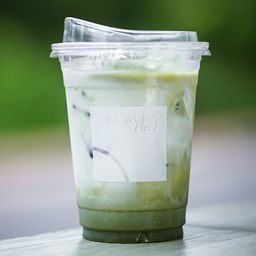 มัทฉะลาเต้ เย็น