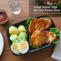 ชุดสะโพกไก่ย่างซอสสไตล์เกาหลี