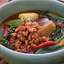 แกงป่าเนื้อสับ