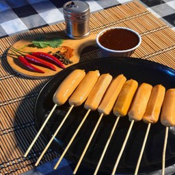 ไส้กรอกชีสหนังกรอบ