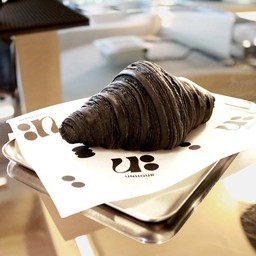 Plain Black Croissant