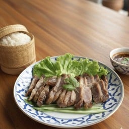 สันคอหมูย่าง ใหญ่