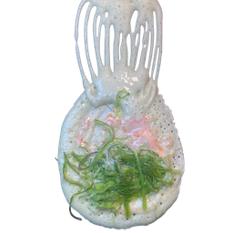 ยำสาหร่ายไข่กุ้ง