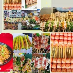 หม่าล่า-ชาบู- เบค่อนย่าง  #อร่อยบ้านยาย