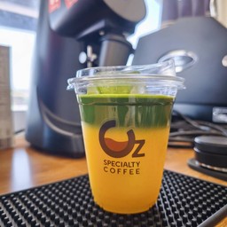 Matcha Orange มัจฉะน้ำส้มสด