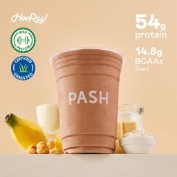 Choco Warrior Protein Shake ( ช็อกโกแลต เฮเซลนัท กล้วยหอม เวย์ โปรตีน เชค สมูทตี้ )
