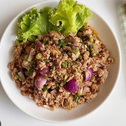 ข้าว+ลาบหมู