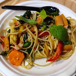 สปาเก็ตตี้ผัดขี้เมา