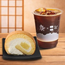Special Roll Cake + Specialty Coffee Set