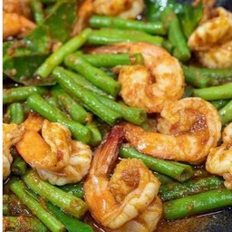 ข้าว+เครื่องแกงกุ้ง