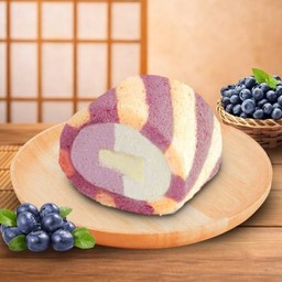 Blueberry Cheesecake Roll (Mini Roll)
