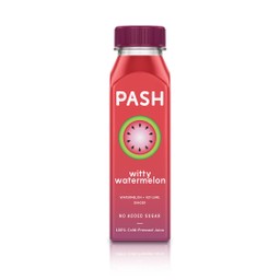 Witty Watermelon, Cold Pressed Juice ( แตงโม ขิง มะนาว - น้ำผลไม้ สกัดเย็น บรรจุขวด )