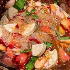 ตำเส้นเล็กหมูยอ