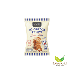 DE LA LITA อัลมอนด์ข้าวอัดแผ่น รสเผ็ดสบาย 25g