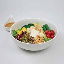 สลัดธัญพืชเต้าหู้