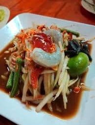 ตำปูปลาร้ากุ้งสด