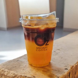 Black Orange อเมริกาโน่น้ำส้มสด