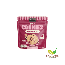 DE LA LITA ไทนี่คุกกี้ เบอร์รี่นัตตี้ 45g
