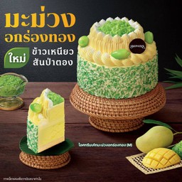 ไอศกรีมเค้กมะม่วงอกร่องทอง (M)