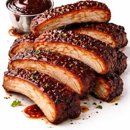 RIBBO - ซี่โครงหมูอบบาร์บีคิว & ข้าวหน้า Ribs สันกำแพง - สั่งอาหารเดลิเ ...