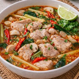 ต้มยำหมูชิ้น