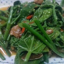 ยอดมะระผัดปลาเค็ม