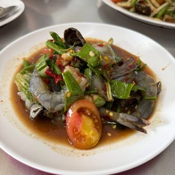 เกาเหลากุ้งสดปูปลาร้า