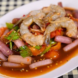 สายบัวกุ้งสด